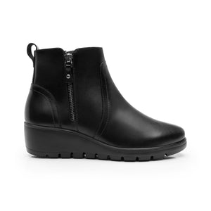 104827 NEGRO FLEXI CALZADO DAMA BOTÍN CASUAL