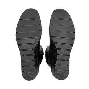 104829 NEGRO FLEXI CALZADO DAMA BOTA ALTA CAS