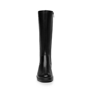104829 NEGRO FLEXI CALZADO DAMA BOTA ALTA CAS