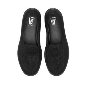 104919 NEGRO FLEXI CALZADO DAMA CHOCLO SPORT