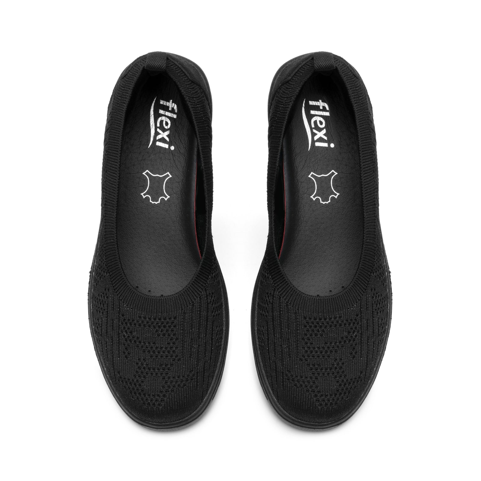 104927 NEGRO FLEXI CALZADO DAMA CHOCLO SPORT