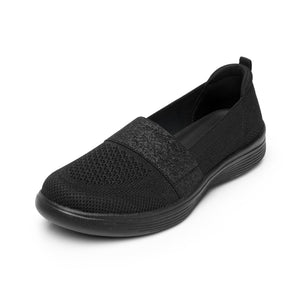 104932 NEGRO FLEXI CALZADO DAMA CHOCLO SPORT