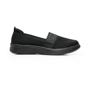 104932 NEGRO FLEXI CALZADO DAMA CHOCLO SPORT