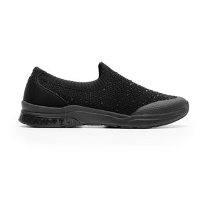 105111 NEGRO FLEXI CALZADO DAMA CHOCLO SPORT