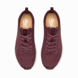 Zapato Choclo Casual Dama FLEXI Burgundy – Casiopea