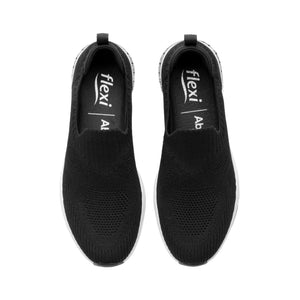 105126 NEGRO FLEXI CALZADO DAMA CHOCLO SPORT