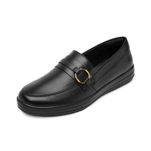 109408 NEGRO FLEXI CALZADO DAMA CHOCLO CASUAL
