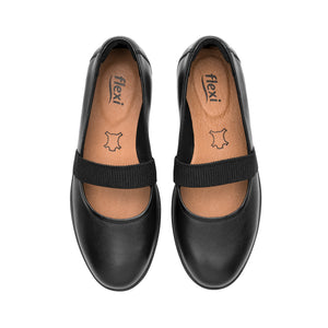 109410 NEGRO FLEXI CALZADO DAMA CHOCLO CASUAL