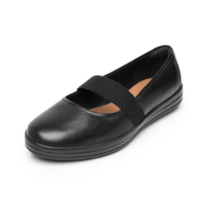 109410 NEGRO FLEXI CALZADO DAMA CHOCLO CASUAL