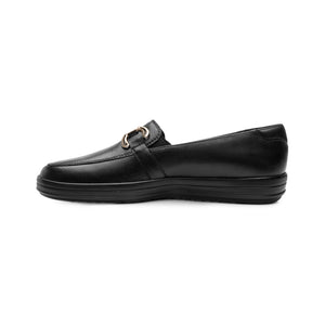 109411 NEGRO FLEXI CALZADO DAMA CHOCLO CASUAL