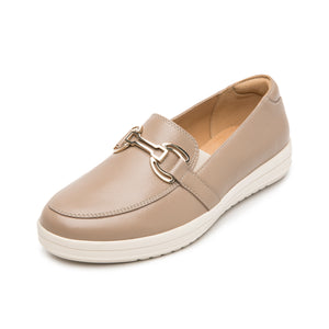 109411 TAUPE FLEXI CALZADO DAMA CHOCLO CASUAL