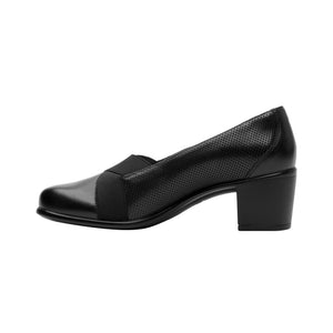 110403 NEGRO FLEXI CALZADO DAMA CHOCLO SEMIVE