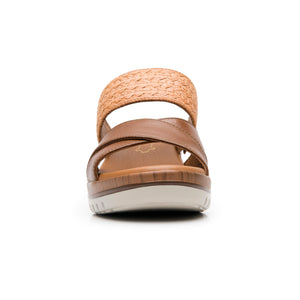 113324 TAN FLEXI CALZADO DAMA SANDALIA SANDAL
