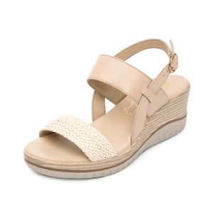 113325 CREMA FLEXI CALZADO DAMA SANDALIA SAND