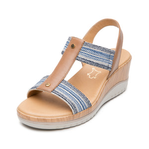113326 AZUL FLEXI CALZADO DAMA SANDALIA SANDA