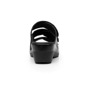 116022 NEGRO FLEXI CALZADO DAMA SANDALIA SAND