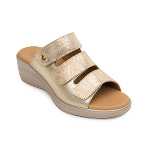 116022 ORO FLEXI CALZADO DAMA SANDALIA SANDAL
