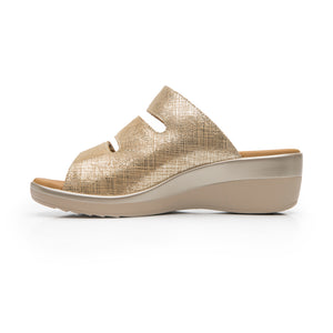 116022 ORO FLEXI CALZADO DAMA SANDALIA SANDAL