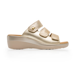 116022 ORO FLEXI CALZADO DAMA SANDALIA SANDAL