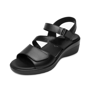 116023 NEGRO FLEXI CALZADO DAMA SANDALIA SAND