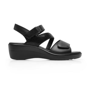 116023 NEGRO FLEXI CALZADO DAMA SANDALIA SAND