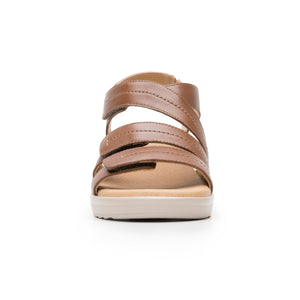 116026 TAN FLEXI CALZADO DAMA SANDALIA SANDAL