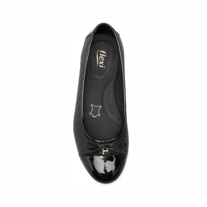 116310 NEGRO FLEXI CALZADO DAMA BALERINA CASU