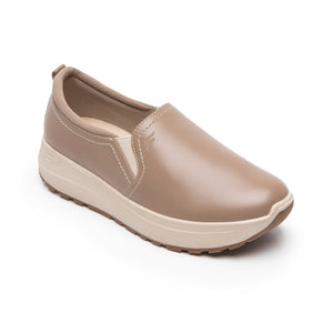 117207 TAUPE FLEXI CALZADO DAMA CHOCLO SPORT