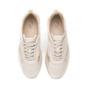 117210 BEIGE FLEXI CALZADO DAMA CHOCLO SPORT