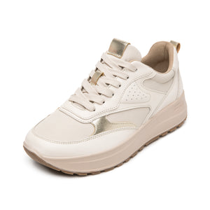 117210 BEIGE FLEXI CALZADO DAMA CHOCLO SPORT