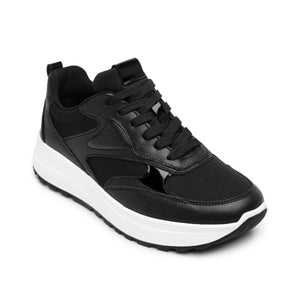 117210 NEGRO FLEXI CALZADO DAMA CHOCLO SPORT