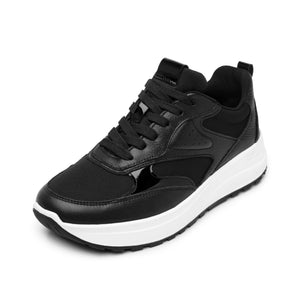117210 NEGRO FLEXI CALZADO DAMA CHOCLO SPORT