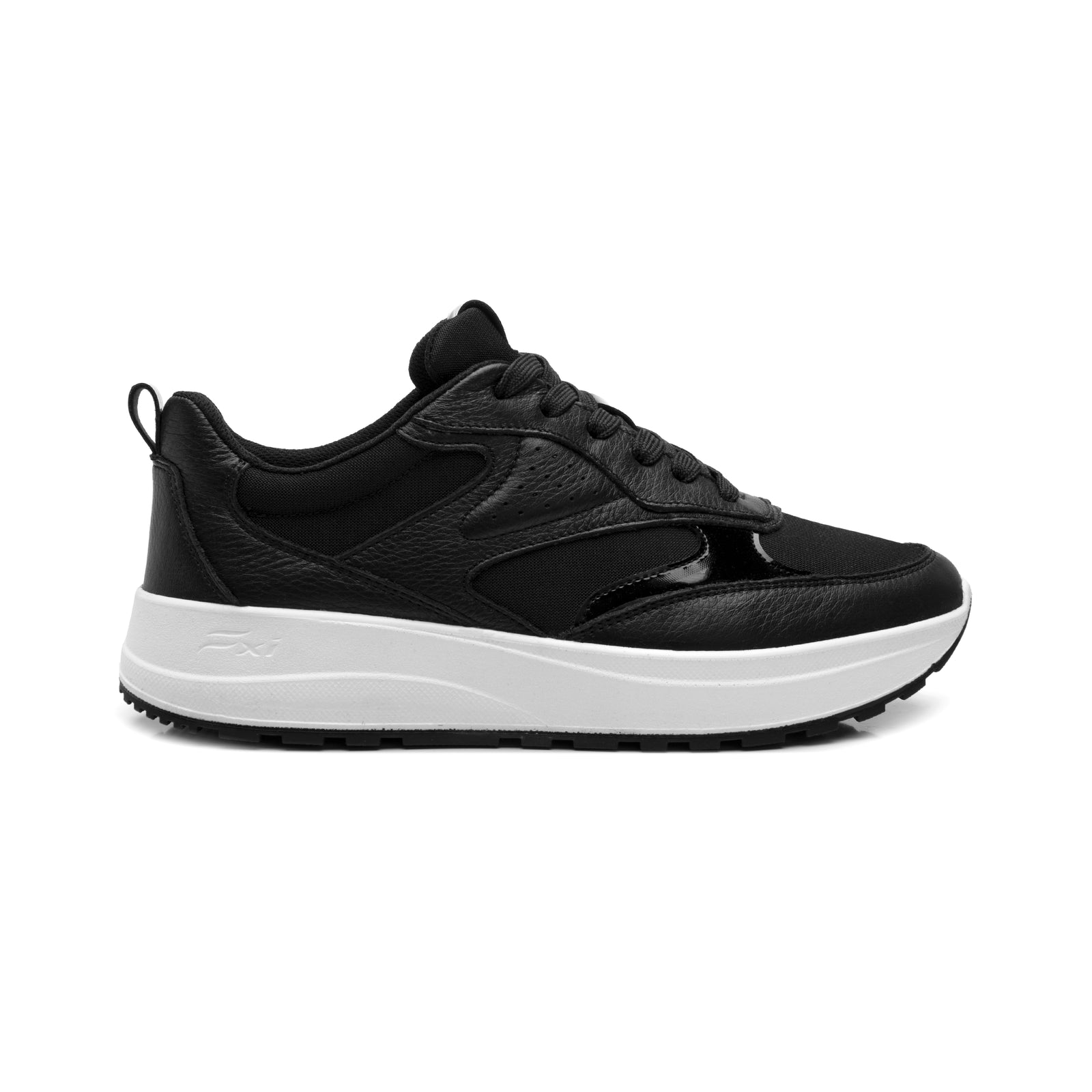 117210 NEGRO FLEXI CALZADO DAMA CHOCLO SPORT