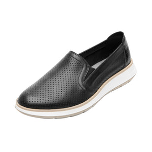 119302 NEGRO FLEXI CALZADO DAMA CHOCLO CASUAL