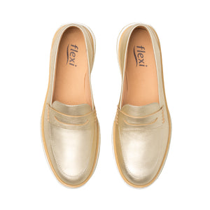 119303 DORADO FLEXI CALZADO DAMA CHOCLO CASUA