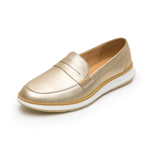119303 DORADO FLEXI CALZADO DAMA CHOCLO CASUA