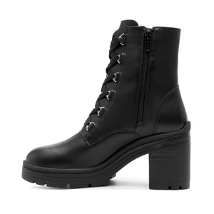 119607 NEGRO FLEXI CALZADO DAMA BOTÍN CASUAL