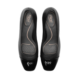 119705 NEGRO FLEXI CALZADO DAMA ZAPATILLA SEM