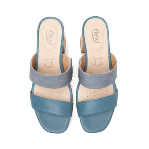 123005 AZUL FLEXI CALZADO DAMA SANDALIA SANDA