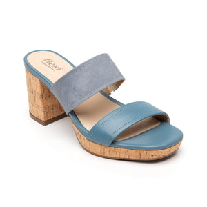 123005 AZUL FLEXI CALZADO DAMA SANDALIA SANDA