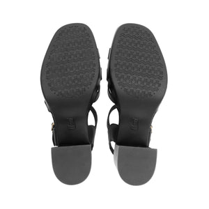 123007 NEGRO FLEXI CALZADO DAMA SANDALIA SAND