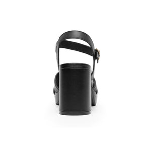 123007 NEGRO FLEXI CALZADO DAMA SANDALIA SAND
