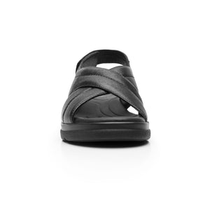 124212 NEGRO FLEXI CALZADO DAMA SANDALIA SAND