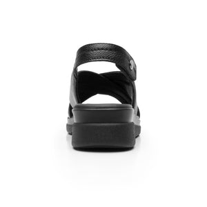 124212 NEGRO FLEXI CALZADO DAMA SANDALIA SAND
