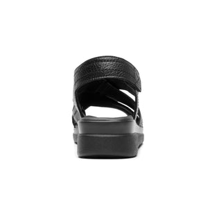 124215 NEGRO FLEXI CALZADO DAMA SANDALIA SAND