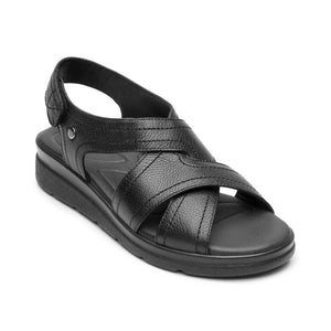 124215 NEGRO FLEXI CALZADO DAMA SANDALIA SAND
