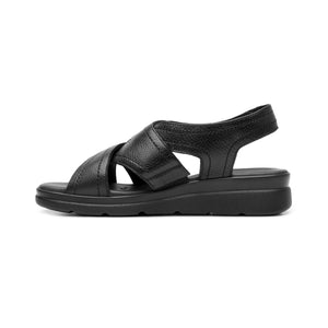 124215 NEGRO FLEXI CALZADO DAMA SANDALIA SAND