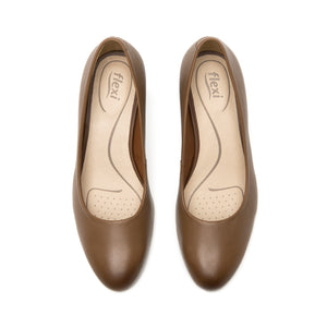 124401 CAFÉ FLEXI CALZADO DAMA ZAPATILLA SEMI