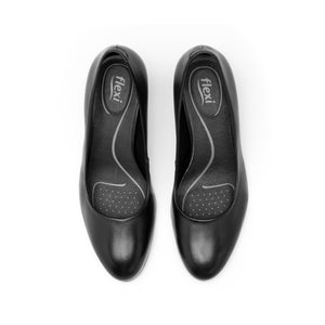 124401 NEGRO FLEXI CALZADO DAMA ZAPATILLA SEM