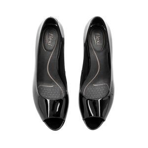124404 NEGRO FLEXI CALZADO DAMA ZAPATILLA SEM